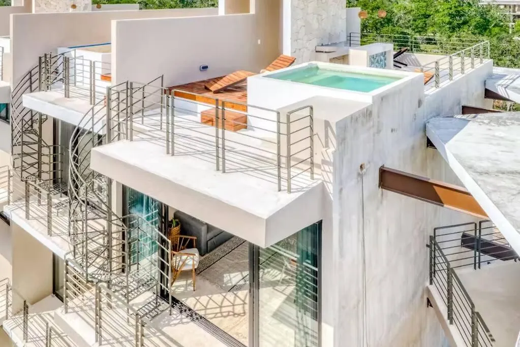 Apartament 304 Amena Romantic Jungle Ph W/ Private Pool & Gym Tulum