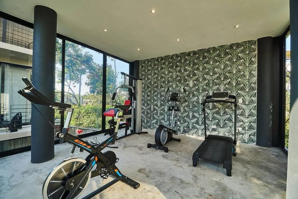 304 Amena Romantic Jungle Ph W/ Private Pool & Gym Apartment Tulum 0*,  Mexico