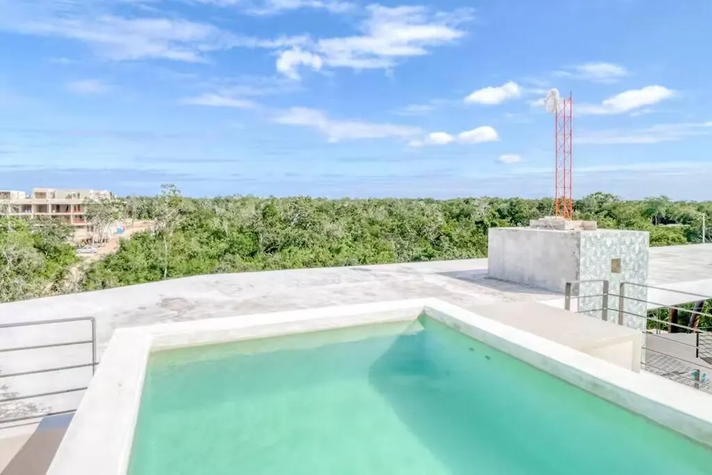 304 Amena Romantic Jungle Ph W/ Private Pool & Gym Apartment Tulum 0*,  Mexico