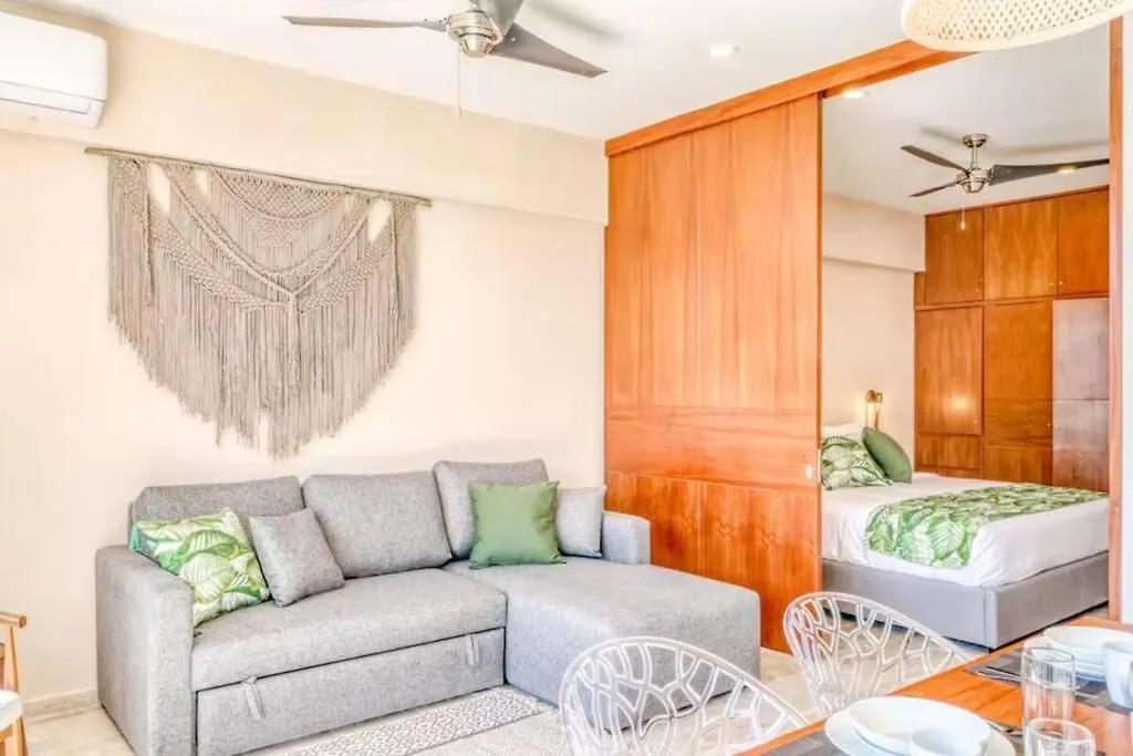 304 Amena Romantic Jungle Ph W/ Private Pool & Gym Apartment Tulum